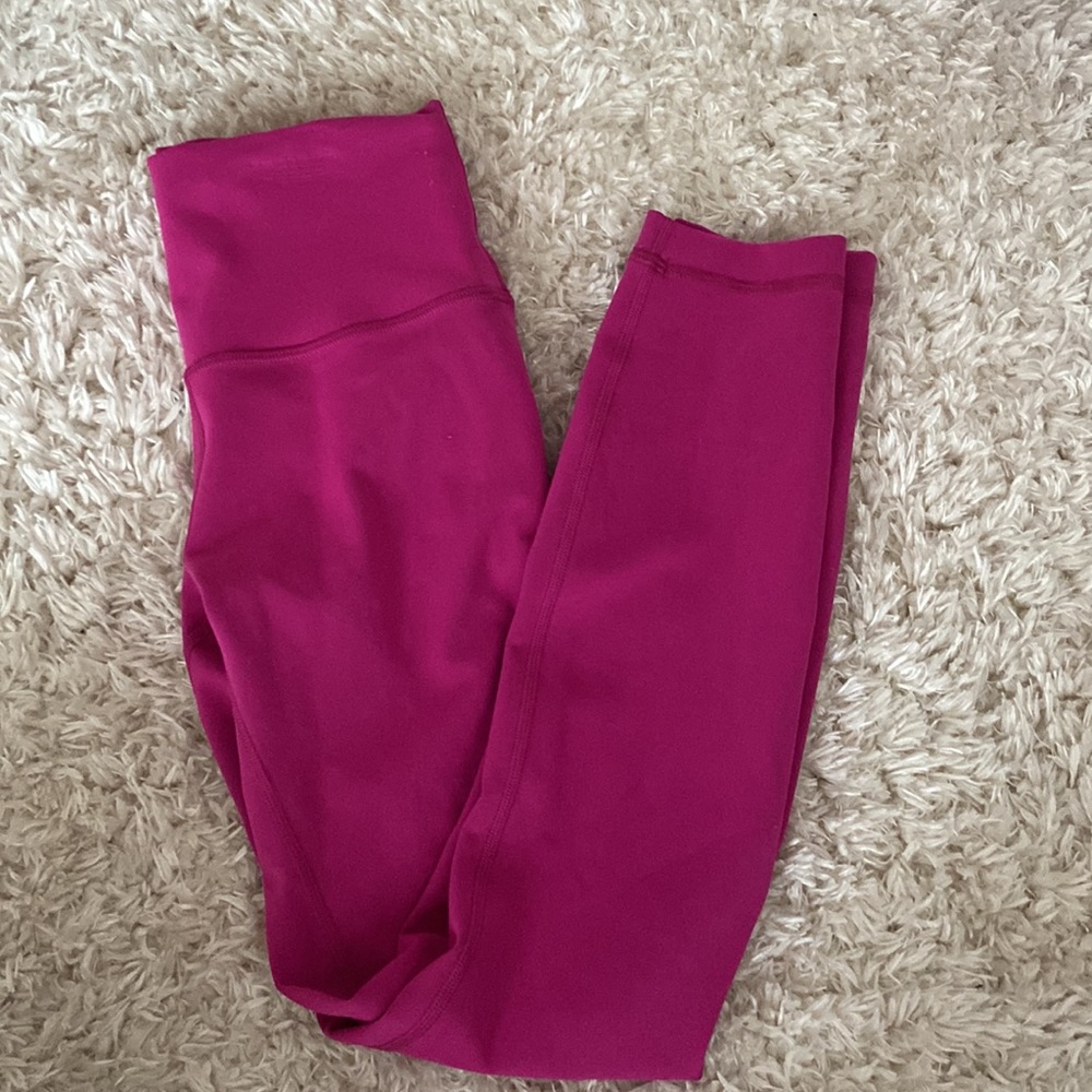 Lululemon Ripened Raspberry Size 4 25” Leggings - Picture 5 of 5